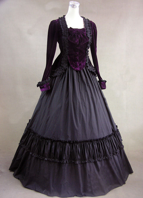 Ladies Victorian Day Costume Size 10 - 12 Image